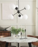 Lampa sufitowa ADAWRO Metal Czarny/ biały Lumarko!