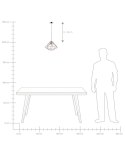 Lampa wisząca GUAM Metal Miedziany Lumarko!