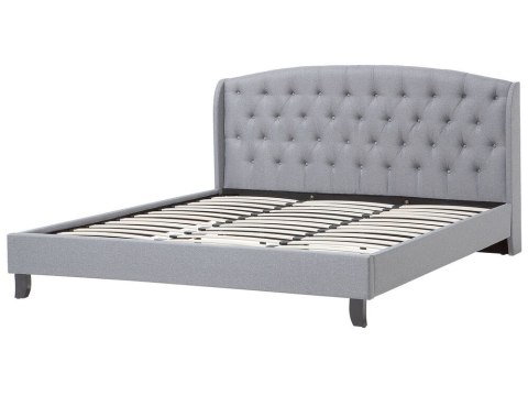 Łóżko BORDEAUX 180 x 200 cm Jasnoszary