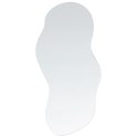 Lustro ścienne AUXERRE 33 cm 80 cm Srebrny Lumarko!