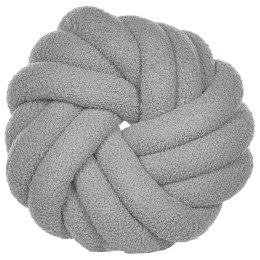 Poduszka dekoracyjna AKOLA Boucle 31 x 31 cm Szary Jednolity Lumarko!