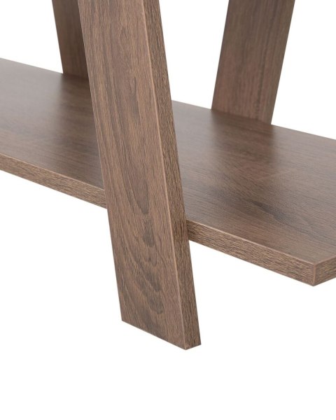 Regał 5 półek ESCALANTE 116 cm Ciemnobrązowy