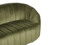 Sofa 2-osobowa welurowa zielona MALUNG Lumarko!