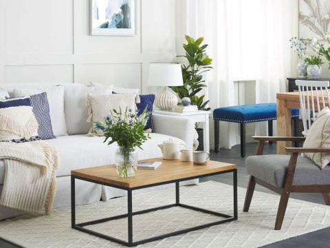 Stolik kawowy jasne drewno PROVO II