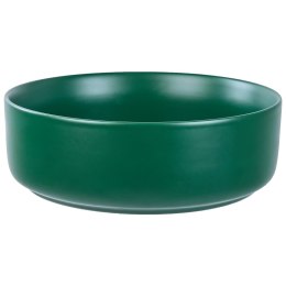Umywalka nablatowa ceramiczna ⌀ 37 cm zielona GUDAR Lumarko!