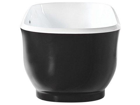 Wanna wolnostojąca 170 x 77 cm czarna TESORO