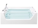 Wanna wolnostojąca z hydromasażem 170 x 80 cm biała OYON Lumarko!