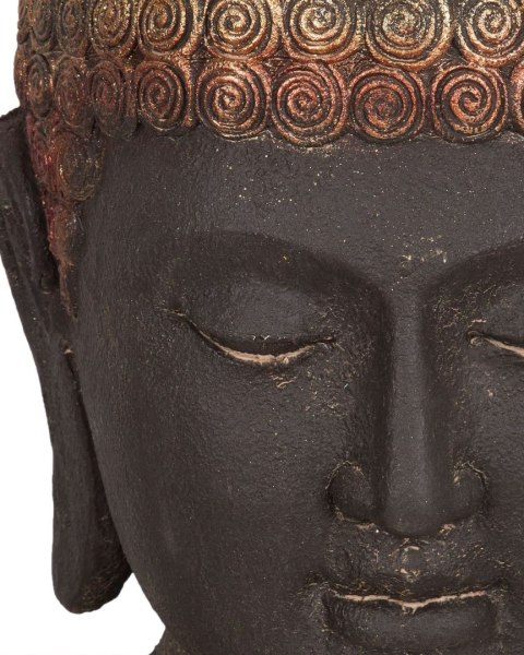 Figurka dekoracyjna Budda CARUM Ceramika Czarny