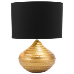 Lampa stołowa KUBAN Ceramika Złoty Lumarko!
