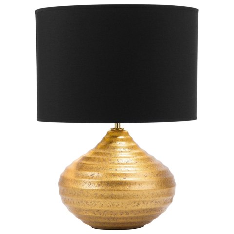 Lampa stołowa KUBAN Ceramika Złoty Lumarko!