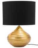 Lampa stołowa KUBAN Ceramika Złoty Lumarko!