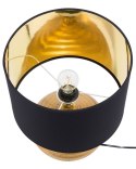 Lampa stołowa KUBAN Ceramika Złoty Lumarko!