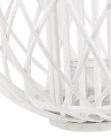 Lampion SAMOA Drewno 41 cm Biały Lumarko!
