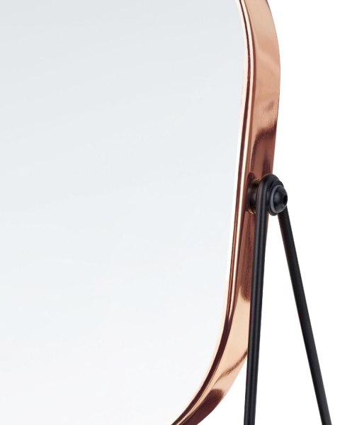 Lusterko kosmetyczne CORREZE Różowe złoto