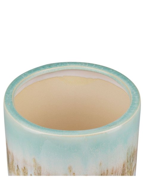 Wazon na kwiaty CYME Kamionka 15 cm Miętowy