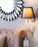 Lampa ścienna Lampa sufitowa COLUMBIA Metal Srebrny Lumarko!