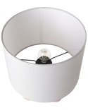 Lampa stołowa ABBIE Ceramika Różowy Lumarko!