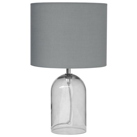 Lampa stołowa DEVOLL Szkło Szary Lumarko!