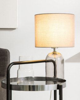 Lampa stołowa DEVOLL Szkło Szary Lumarko!