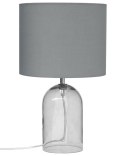 Lampa stołowa DEVOLL Szkło Szary Lumarko!