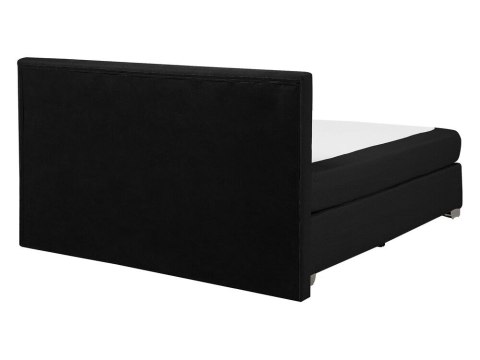 Łóżko kontynentalne ADMIRAL 140 x 200 cm Czarny