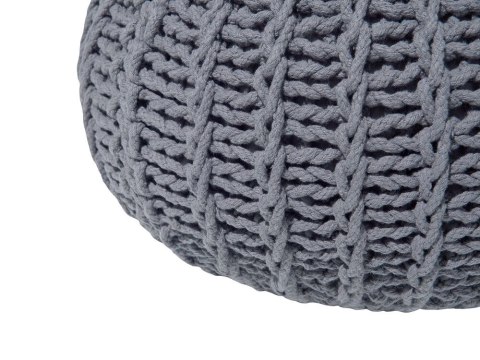 Puf 50 x 35 cm szary CONRAD II