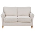 Sofa 2-osobowa jasnobeżowa RONNEBY Lumarko!