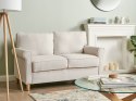 Sofa 2-osobowa jasnobeżowa RONNEBY Lumarko!