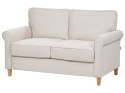 Sofa 2-osobowa jasnobeżowa RONNEBY Lumarko!