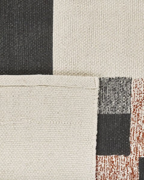 Dywan bawełniany 140 x 200 cm wielokolorowy KAKINADA