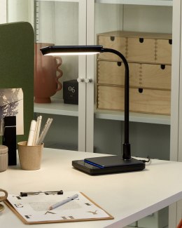 Lampa biurkowa LED CENTAURUS Ze ściemniaczem Metal Czarny Lumarko!