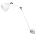 Lampa ścienna MISSISSIPPI Regulowana Metal Biały Lumarko!