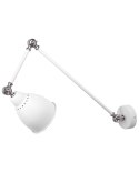 Lampa ścienna MISSISSIPPI Regulowana Metal Biały Lumarko!