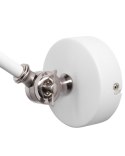 Lampa ścienna MISSISSIPPI Regulowana Metal Biały Lumarko!