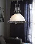 Lampa wisząca EBRON Szkło Biały Lumarko!
