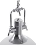 Lampa wisząca EBRON Szkło Biały Lumarko!