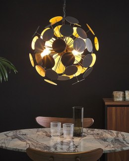 Lampa wisząca MARITSA Metal Czarny/ złoty Lumarko!