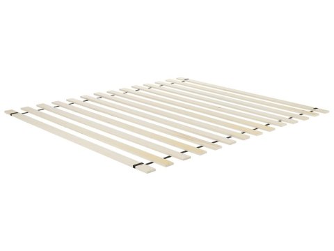 Łóżko LED Rattan AURAY 160 x 200 cm Czarny