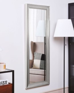 Lustro ścienne BUBRY 50 cm 130 cm Srebrny Lumarko!