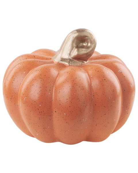 Zestaw 2 figurek dekoracyjnych Dynia CHALKIDA Pomarańczowy