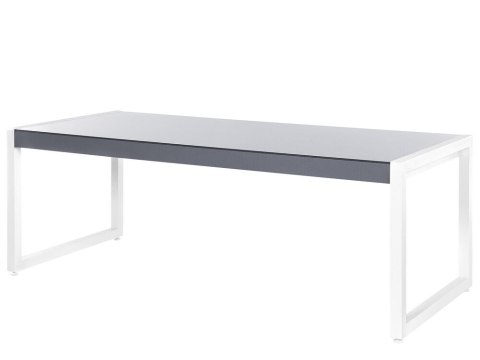 Zestaw ogrodowy dla 6 osób BACOLI z poduszkami Metal Szary