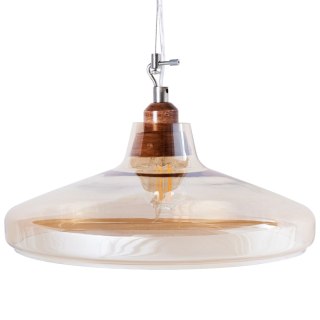Lampa wisząca ALIKOS Szkło Złoty