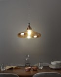 Lampa wisząca ALIKOS Szkło Złoty Lumarko!