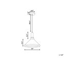 Lampa wisząca LIARD Metal Biały Lumarko!