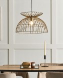 Lampa wisząca MAHANADI Metal Mosiężny Lumarko!