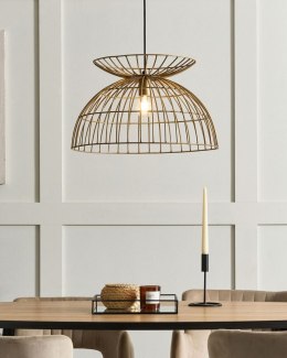 Lampa wisząca MAHANADI Metal Mosiężny Lumarko!