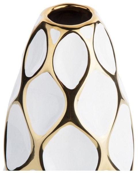 Wazon na kwiaty AVILA Kamionka 36 cm Biały