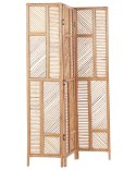 3-panelowy parawan pokojowy LAMEZIA Jasnobrązowy 117 cm 180 cm Lumarko!