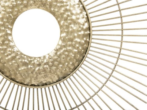Dekoracja ścienna MERCURY Metal Złoty 50 cm