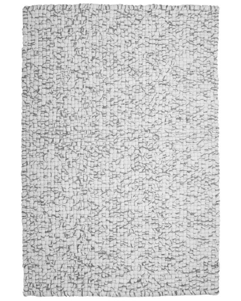 Dywan z filcowych kulek 160 x 230 cm jasnoszary AMDO